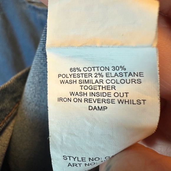 Missguided Denim Mini Con Button Down Dress Women's Size 2 - Picture 4 of 4